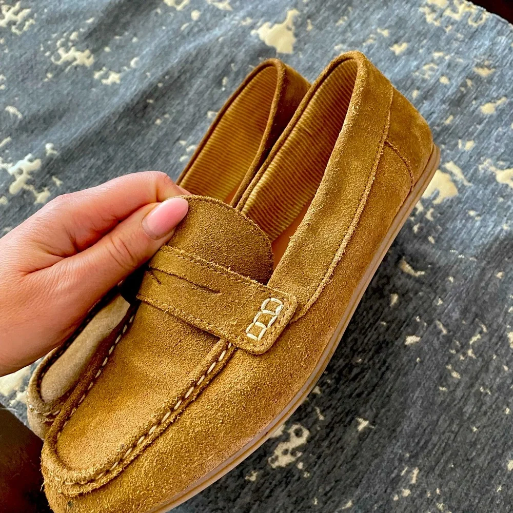 Suede Moccasins